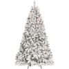 4ft Mini Pvc Mixed Flocked Christmas tree Pine Cone Hinged UL lights Automatic Artificial christmas decorations Tree