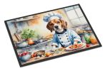 NEW Beagle The Chef Doormat Front Door Mat Indoor Outdoor Rugs for Entryway, Non Slip Washable Low Pile, 18H X 27W
