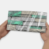 48 Pcs Green Brick Stone Pattern Peel And Stick Wallpaper Self-Adhesive,Detachable Without Leaving Glue