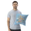 Smurfs Groovy Smurfs Throw Pillow 18x18 inches