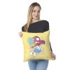 Smurfs Chillaxing Throw Pillow 18x18 inches