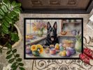 Decorating Easter German Shepherd Doormat Front Door Mat Indoor Outdoor Rugs for Entryway, Non Slip Washable Low Pile, 24H X 36W